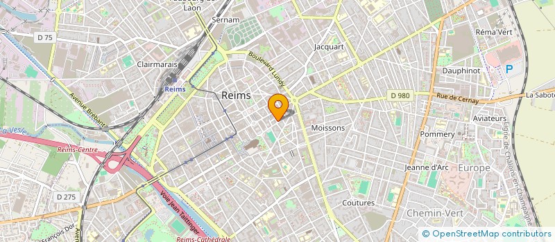 localisation de l'entreprise MONSIEUR FARID ATMANI  REIMS