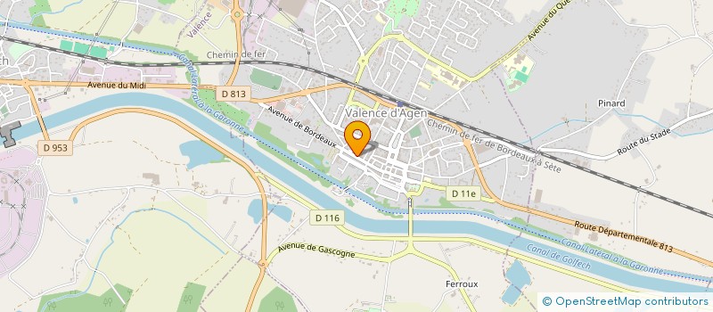 localisation de l'entreprise MONSIEUR FARID BAADI  VALENCE