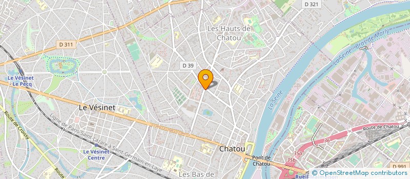 localisation de l'entreprise MONSIEUR FARID BACHA  CHATOU