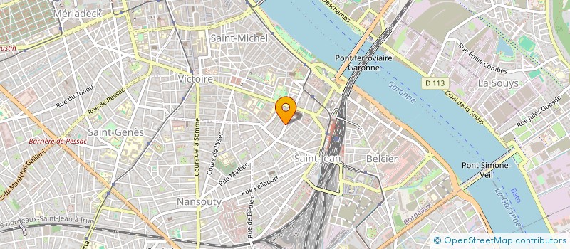 localisation de l'entreprise MONSIEUR FARID BADJOUIA  BORDEAUX