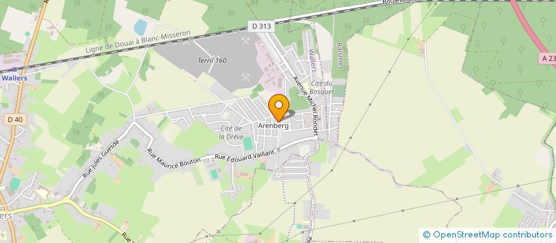 localisation de l'entreprise MONSIEUR FARID BAKRIM  WALLERS