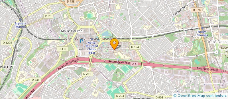 localisation de l'entreprise MONSIEUR FARID BALIT  NOISY-LE-GRAND