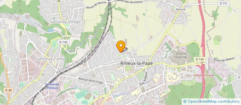 localisation de l'entreprise MONSIEUR FARID BARKAT  RILLIEUX-LA-PAPE