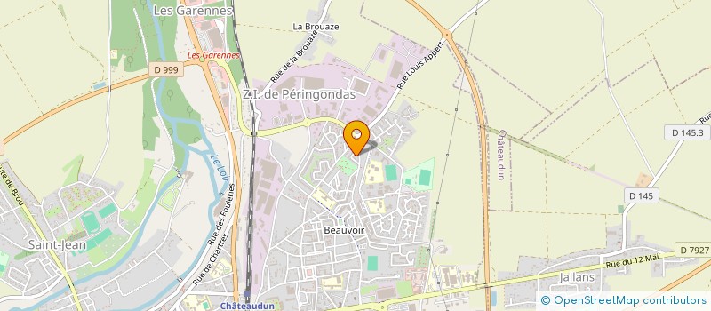 localisation de l'entreprise MONSIEUR FARID BEGGAR à CHATEAUDUN