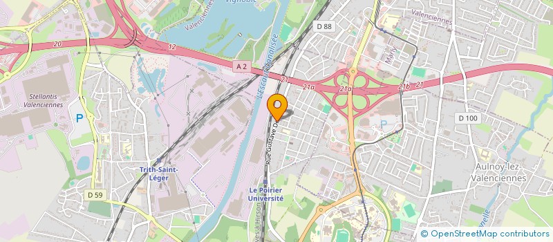 localisation de l'entreprise MONSIEUR FARID BEGHENOU  TRITH-SAINT-LEGER