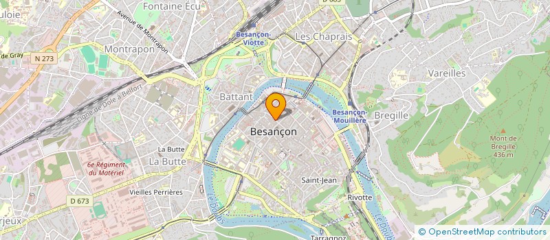 localisation de l'entreprise MONSIEUR FARID BEHARAT à BESANCON