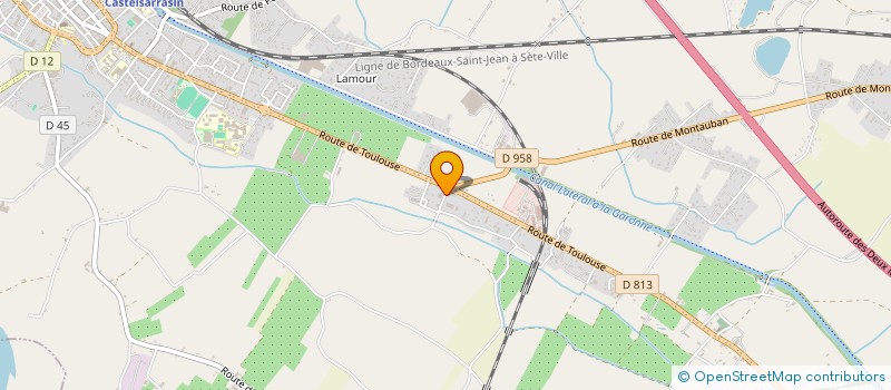 localisation de l'entreprise MONSIEUR FARID BEHIH  CASTELSARRASIN