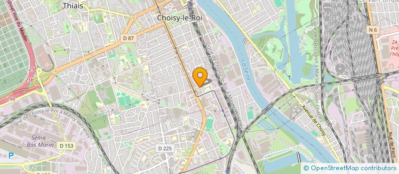 localisation de l'entreprise MONSIEUR FARID BELABED  CHOISY-LE-ROI