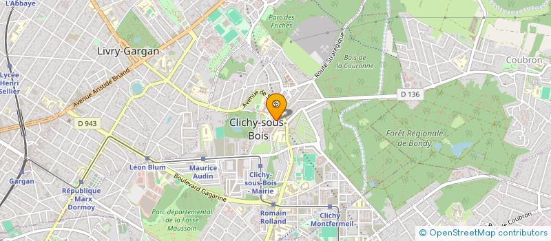 localisation de l'entreprise MONSIEUR FARID BELBACHIR à CLICHY-SOUS-BOIS