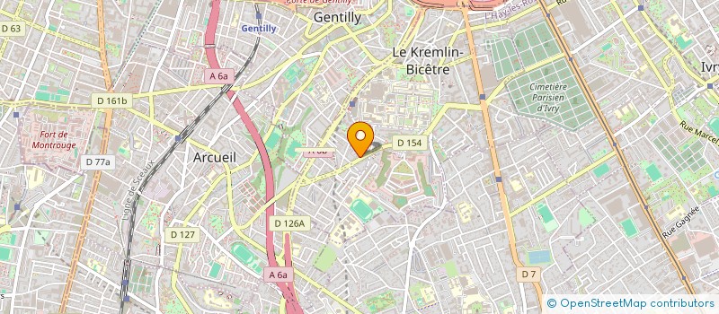 localisation de l'entreprise MONSIEUR FARID BELKACEMI  LE KREMLIN-BICETRE