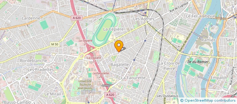 localisation de l'entreprise MONSIEUR FARID BELKHELIF à TOULOUSE