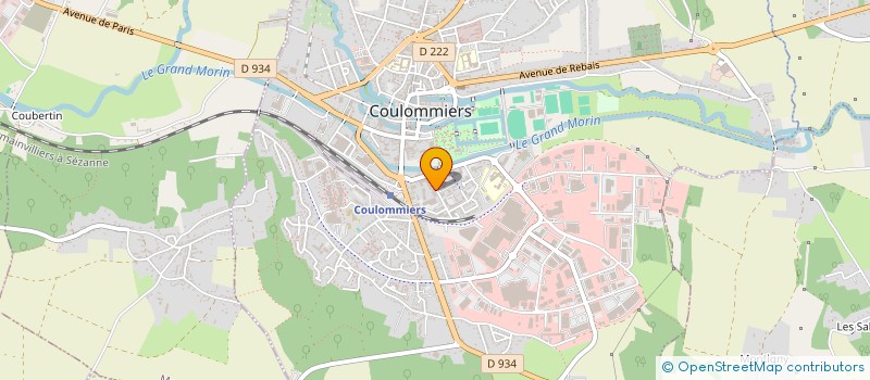 localisation de l'entreprise MONSIEUR FARID BEN MABROUK à COULOMMIERS