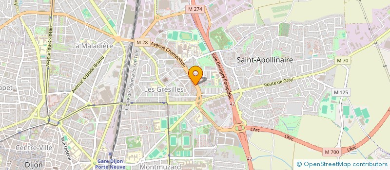 localisation de l'entreprise MONSIEUR FARID BEN - RAHO  DIJON