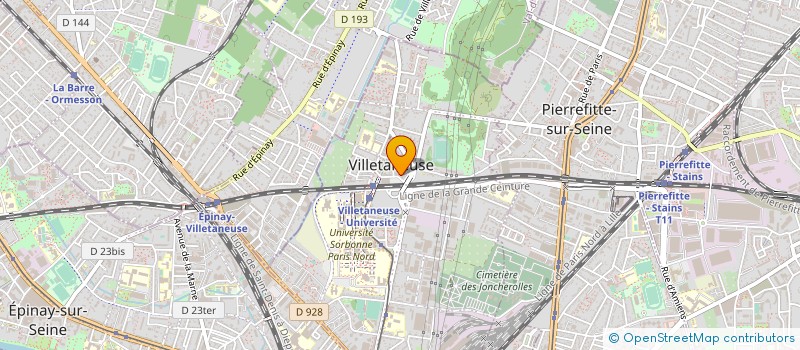 localisation de l'entreprise MONSIEUR FARID BENAINI à VILLETANEUSE
