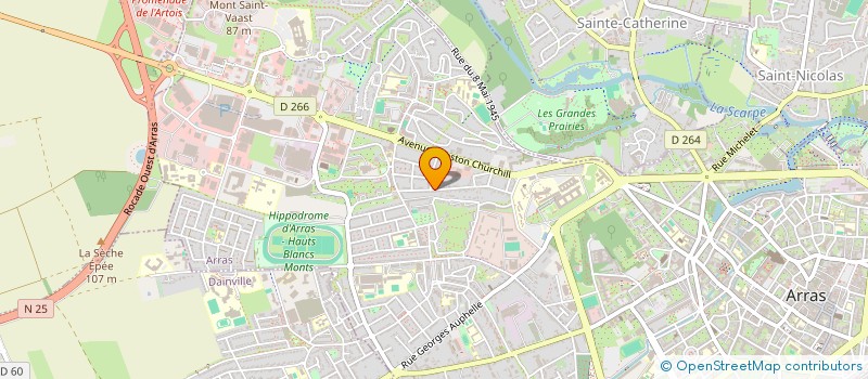 localisation de l'entreprise MONSIEUR FARID BENALI à ARRAS