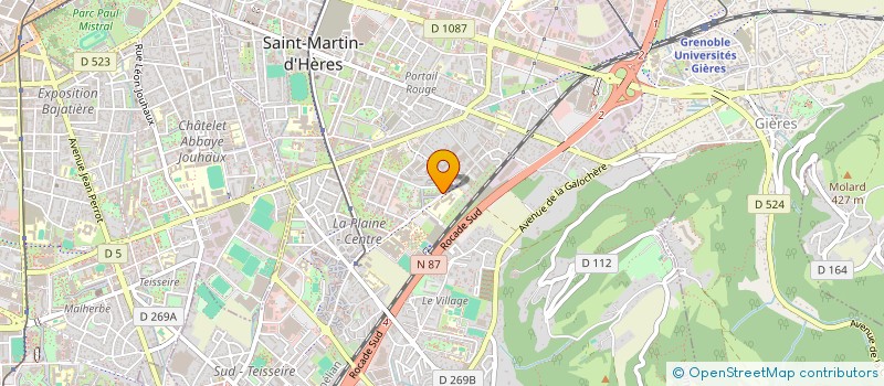 localisation de l'entreprise MONSIEUR FARID BENAYED à SAINT-MARTIN-D'HERES