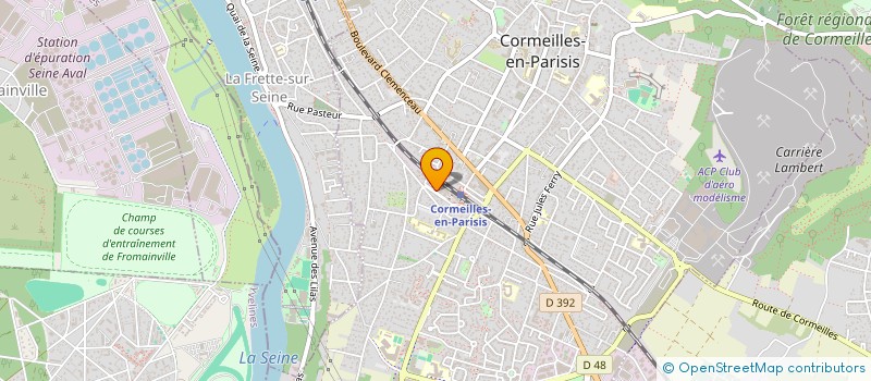 localisation de l'entreprise MONSIEUR FARID BENBEDRA  CORMEILLES-EN-PARISIS