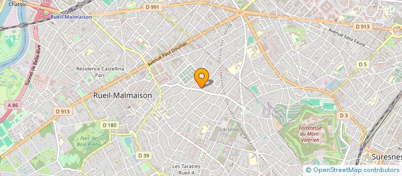 localisation de l'entreprise MONSIEUR FARID BENDJELLAL à RUEIL-MALMAISON