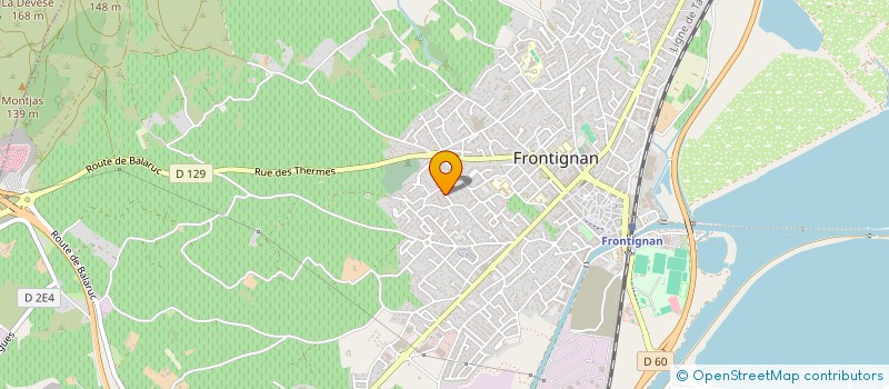 localisation de l'entreprise MONSIEUR FARID BENDJEMMALI à FRONTIGNAN