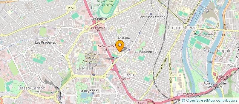 localisation de l'entreprise MONSIEUR FARID BENJILALI à TOULOUSE