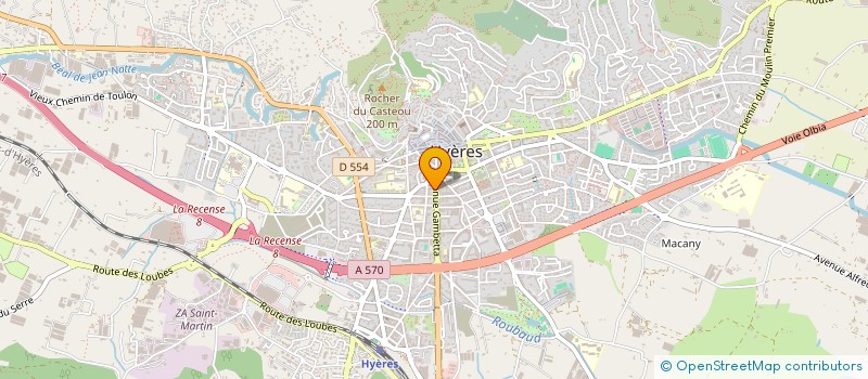 localisation de l'entreprise MONSIEUR FARID BENKEIRA à HYERES