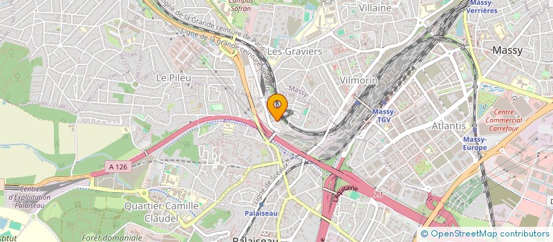 localisation de l'entreprise MONSIEUR FARID BENKORRECH  PALAISEAU