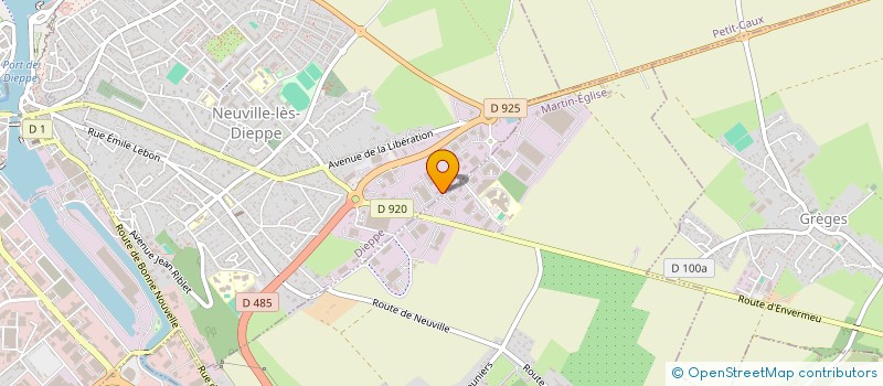 localisation de l'entreprise MONSIEUR FARID BENNACEUR à DIEPPE