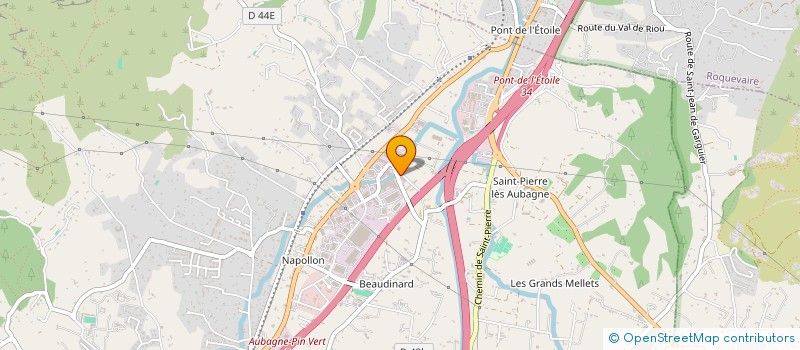 localisation de l'entreprise MONSIEUR FARID BENNEZZAR  AUBAGNE