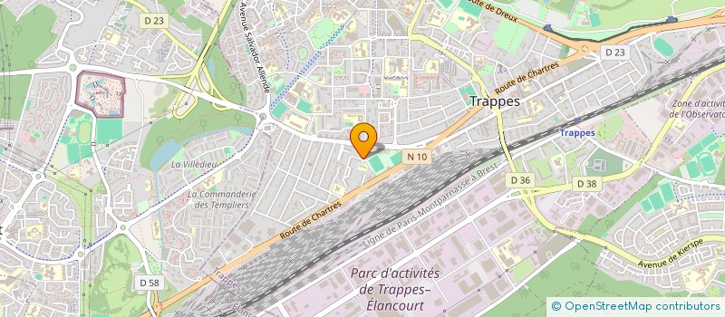 localisation de l'entreprise MONSIEUR FARID BENNOUNA à TRAPPES