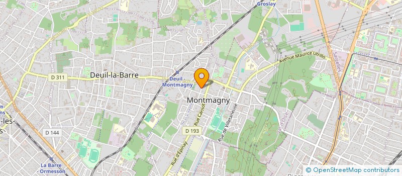 localisation de l'entreprise MONSIEUR FARID BENOUARET  MONTMAGNY