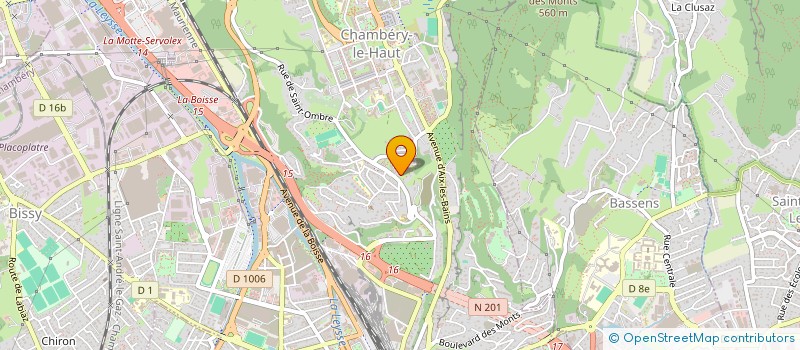 localisation de l'entreprise MONSIEUR FARID BENTALEB  CHAMBERY