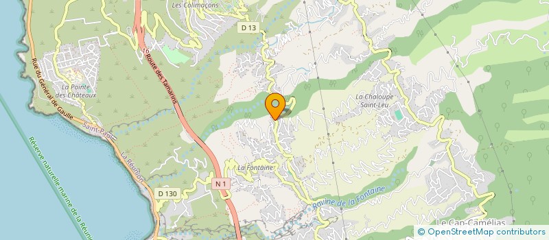 localisation de l'entreprise MONSIEUR FARID BENZEGHIBA  SAINT-LEU