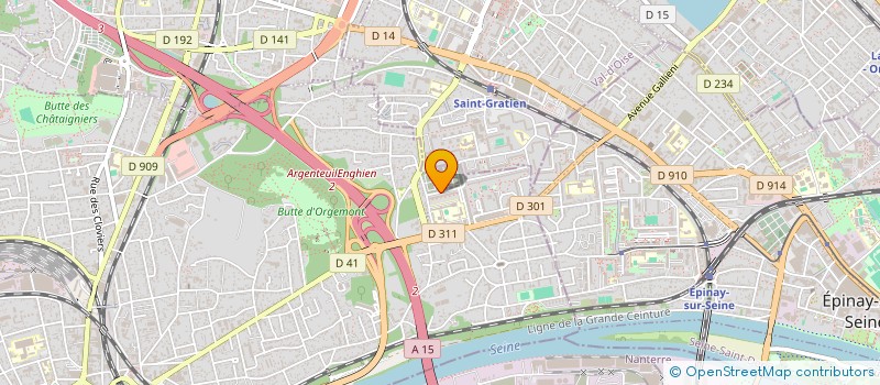 localisation de l'entreprise MONSIEUR FARID BIDRI  ARGENTEUIL