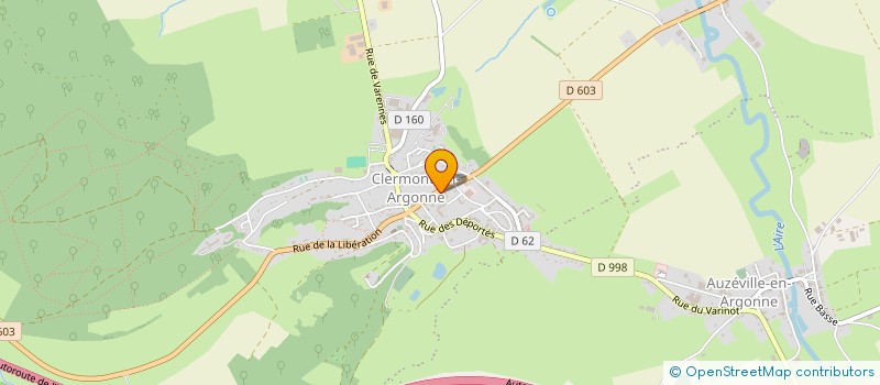 localisation de l'entreprise MONSIEUR FARID BOUAB  CLERMONT-EN-ARGONNE
