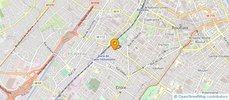 localisation de l'entreprise MONSIEUR FARID BOUADJADJ à ROUBAIX