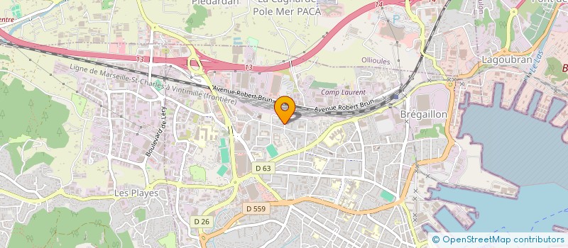 localisation de l'entreprise MONSIEUR FARID BOUAKSA  LA SEYNE-SUR-MER