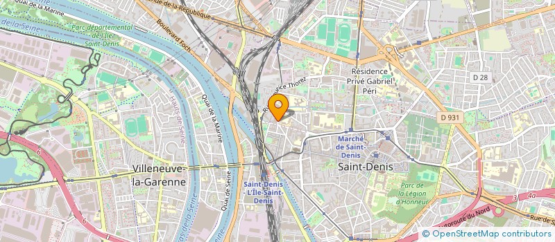 localisation de l'entreprise MONSIEUR FARID BOUALAM  SAINT-DENIS