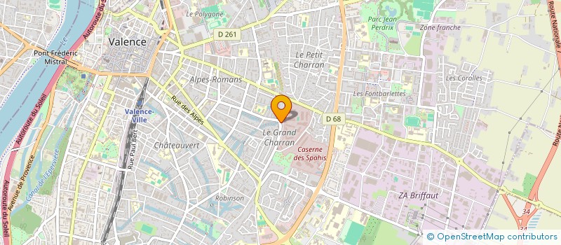 localisation de l'entreprise MONSIEUR FARID BOUCHEKOUA à VALENCE
