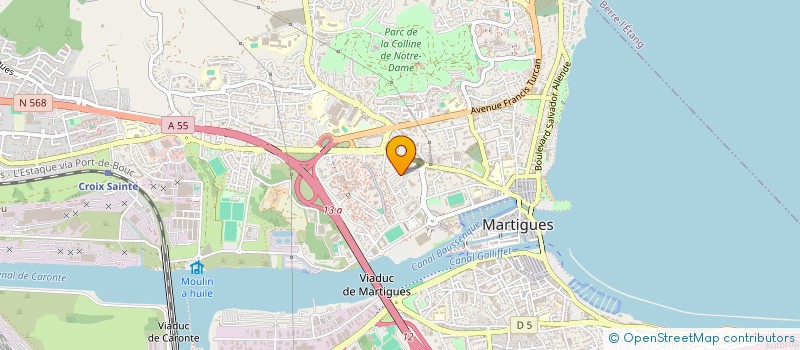 localisation de l'entreprise MONSIEUR FARID BOUCHETAT à MARTIGUES