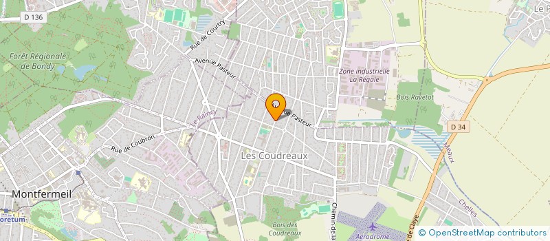 localisation de l'entreprise MONSIEUR FARID BOUDA à CHELLES