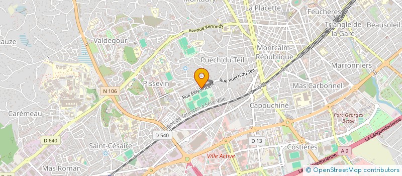 localisation de l'entreprise MONSIEUR FARID BOUKACHAR  NIMES