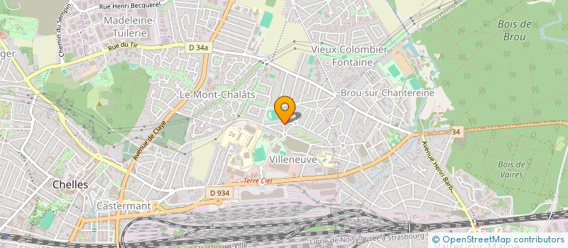 localisation de l'entreprise MONSIEUR FARID BOUKHERBACHE  CHELLES