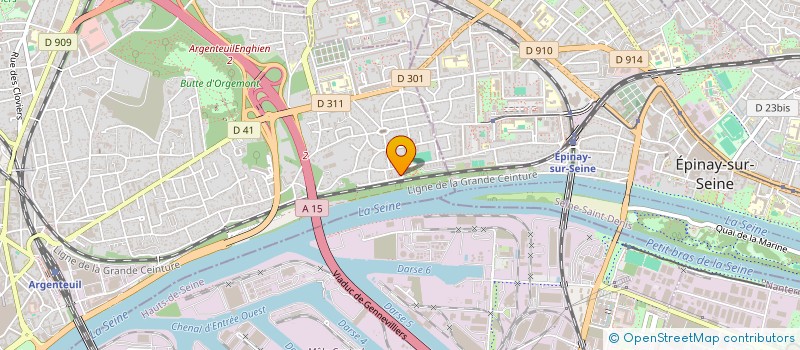 localisation de l'entreprise MONSIEUR FARID BOULOUFA  ARGENTEUIL