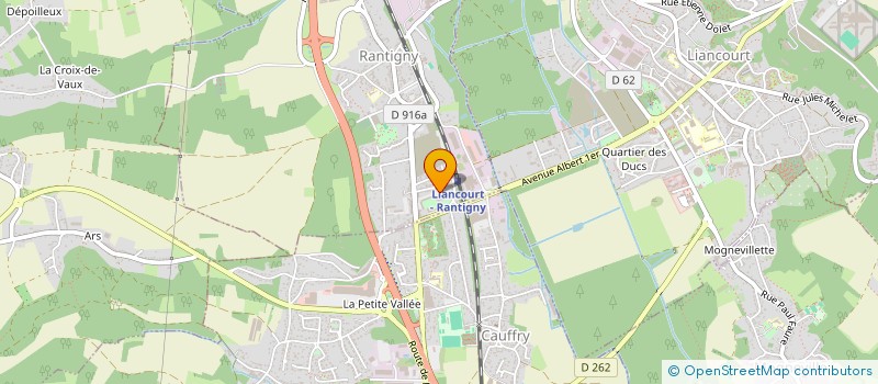 localisation de l'entreprise MONSIEUR FARID BOUNAANAA  RANTIGNY