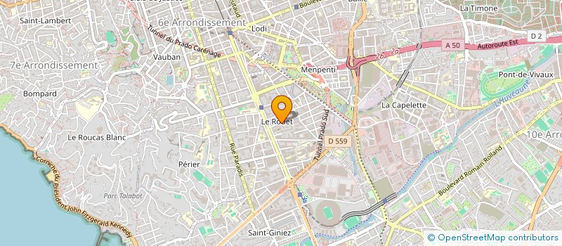localisation de l'entreprise MONSIEUR FARID BOUNOUAR  MARSEILLE