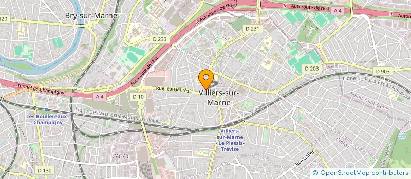 localisation de l'entreprise MONSIEUR FARID BOURADI  VILLIERS-SUR-MARNE