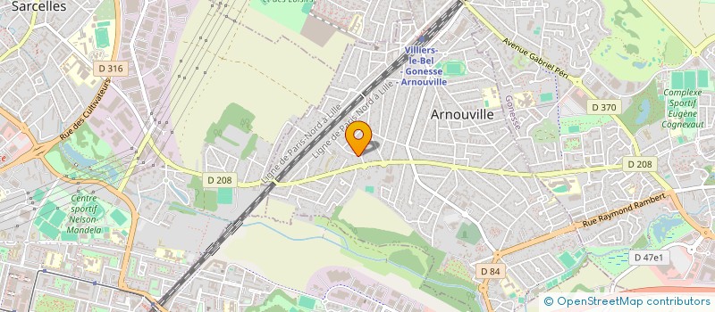 localisation de l'entreprise MONSIEUR FARID BOUTAA  ARNOUVILLE