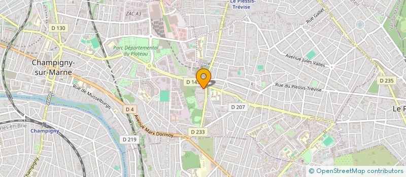 localisation de l'entreprise MONSIEUR FARID BOUTAMINE à CHAMPIGNY-SUR-MARNE