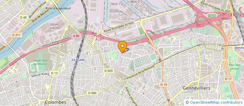 localisation de l'entreprise MONSIEUR FARID BOUTIBI  ASNIERES-SUR-SEINE