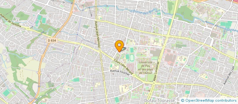 localisation de l'entreprise MONSIEUR FARID BOUZABOUN  PAU